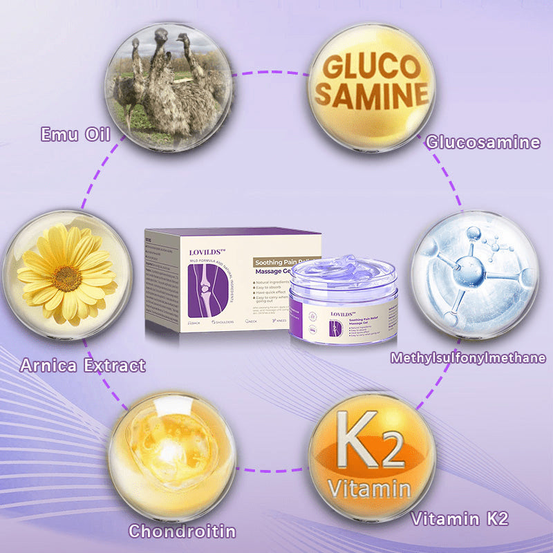 ✅ Official store: LOVILDS™ Turmeric & Emu Oil Arthritis Soothing Pain Relief Massage Gel(👨⚕️AAD Recommended)