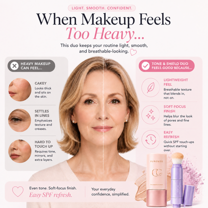 CC Serum + Solid SPF 30 Sunscreen Brush