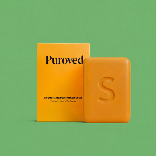 𝙋𝙪𝙧𝙤𝙫𝙚𝙙® Deodorizing Persimmon Soap