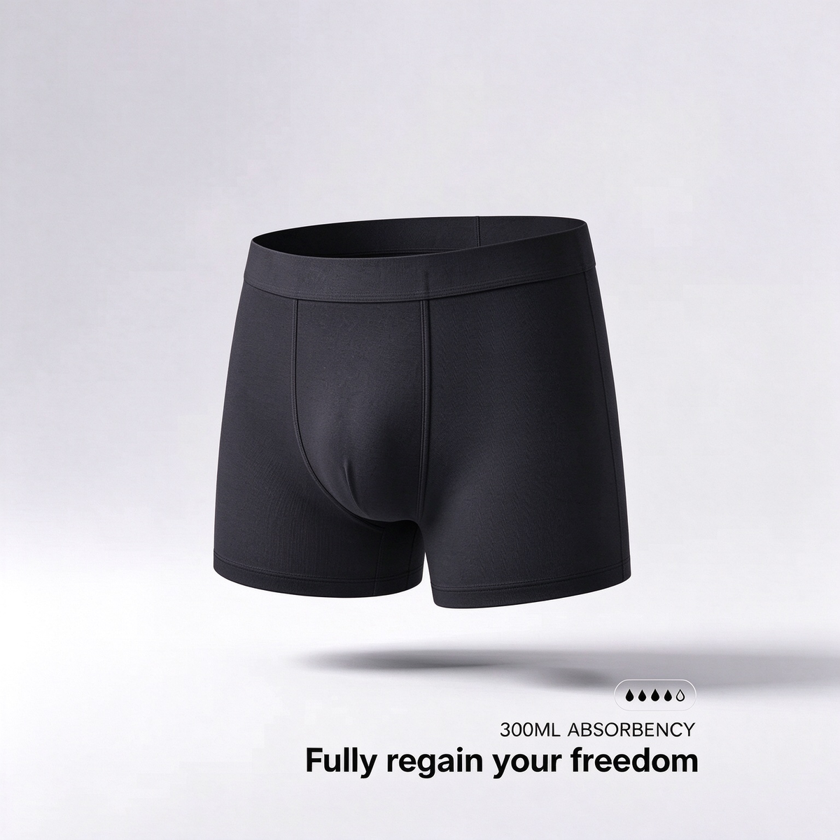 Men’s Ultra Absorbent Washable Incontinence Boxer