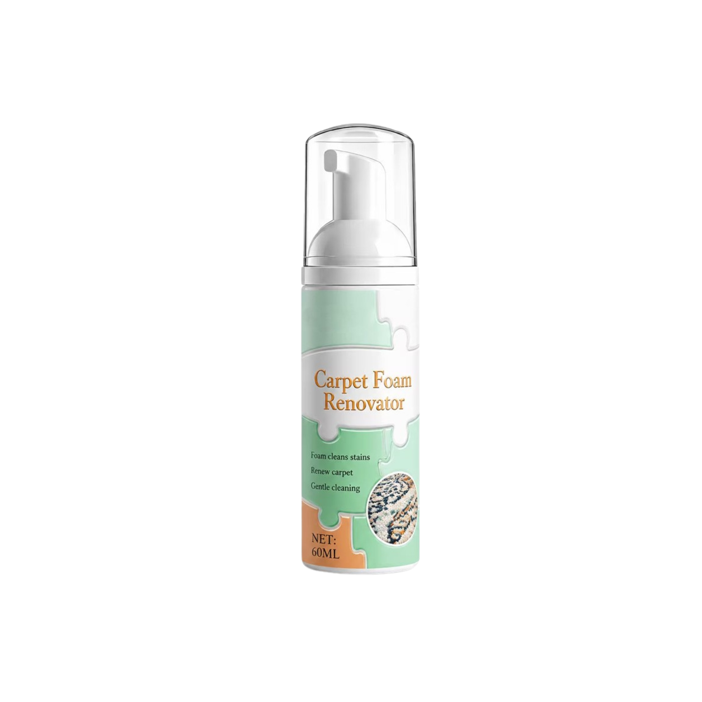 No-Rinse Carpet & Upholstery Stain Remover with Towel