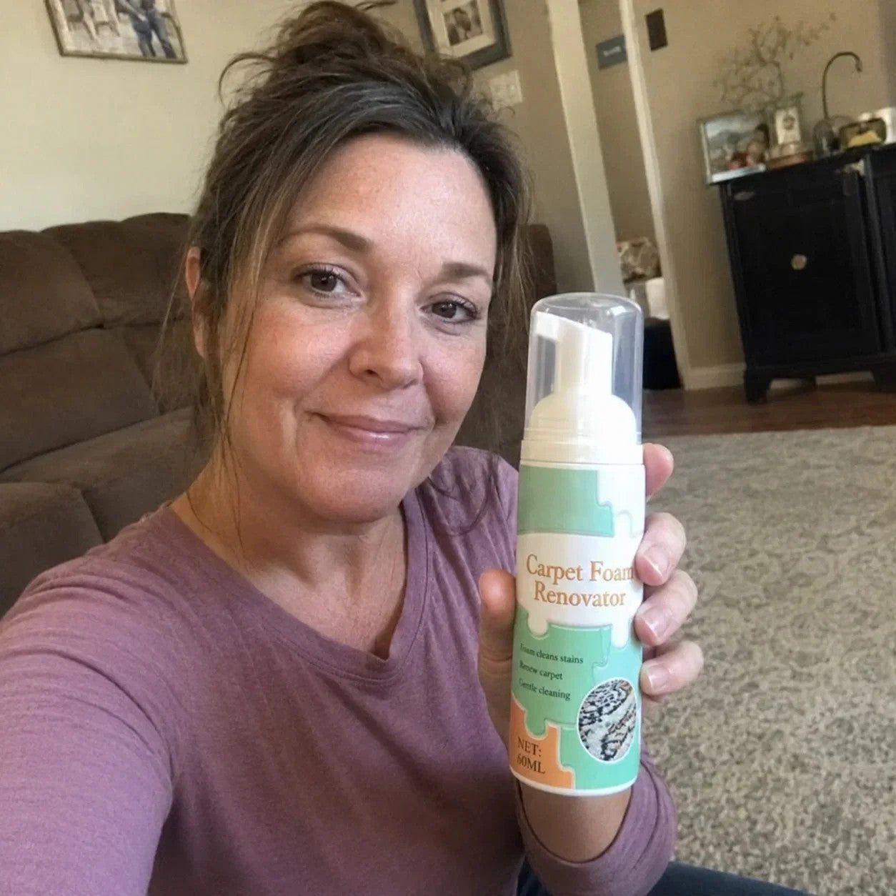 🔥Limited Time Promotion 50% OFF🔥Waterless Carpet Foam Stain Remover with Towel