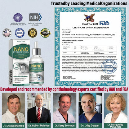 👩‍⚕️LOVILDS™ Nano Eye Drops Serum ✅FDA Approved(Suitable for presbyopia, dry eye syndrome, glaucoma, and cataracts) 👀