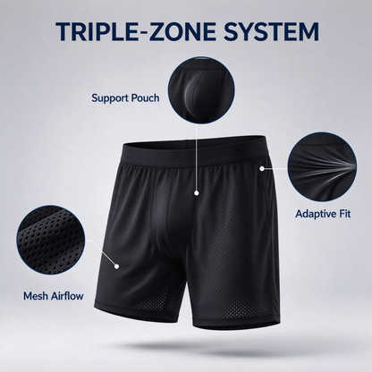 🧊 Men's Ice Silk Cooling Boxer Briefs 4-Pack