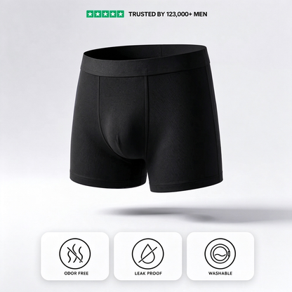Men’s Ultra Absorbent Washable Incontinence Boxer