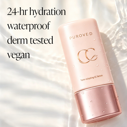 CC Serum + Solid SPF 30 Sunscreen Brush