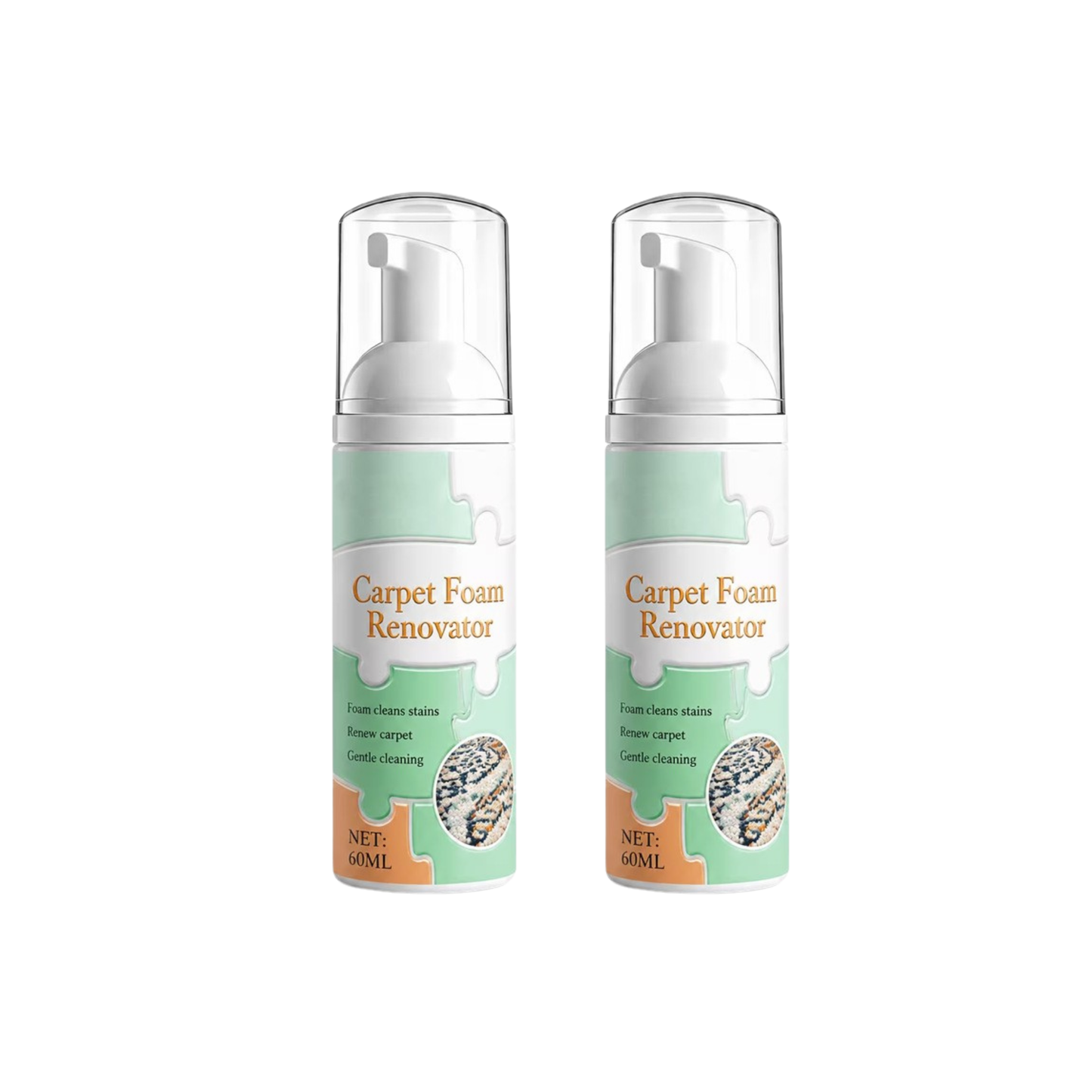 No-Rinse Carpet & Upholstery Stain Remover with Towel