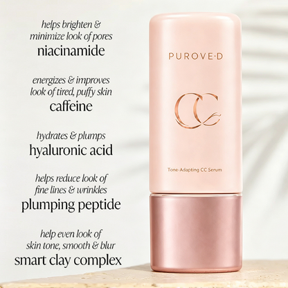 CC Serum + Solid SPF 30 Sunscreen Brush
