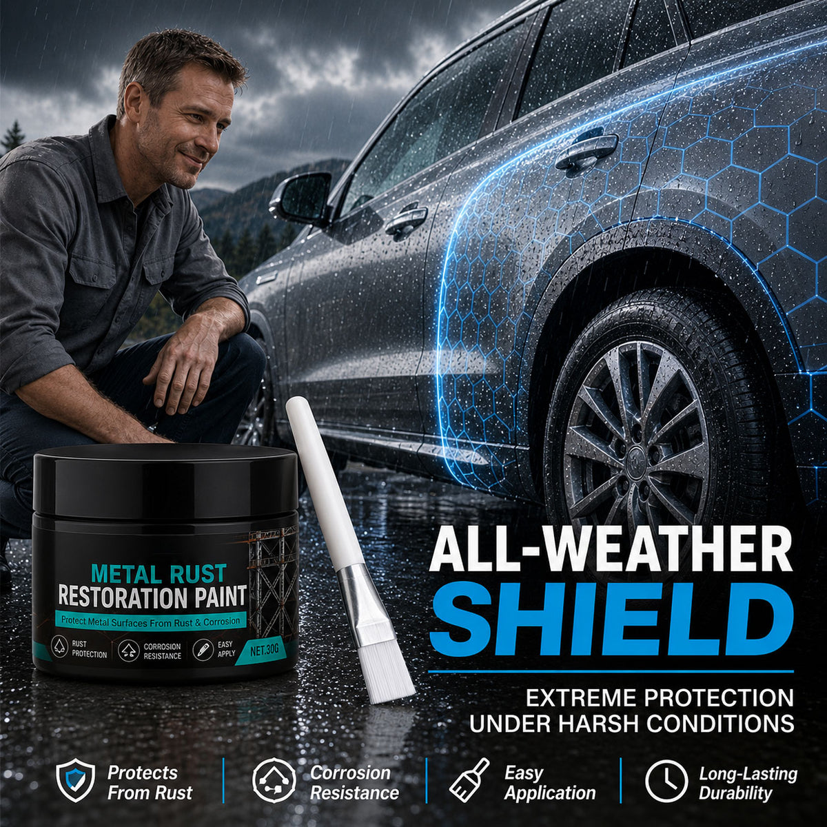 🏠 Stop Rust. Restore Metal. Protect What Matters. Rust-Proof Repair Paste 🛡️✨
