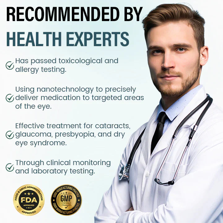 👩‍⚕️LOVILDS™ Nano Eye Drops Serum ✅FDA Approved(Suitable for presbyopia, dry eye syndrome, glaucoma, and cataracts) 👀