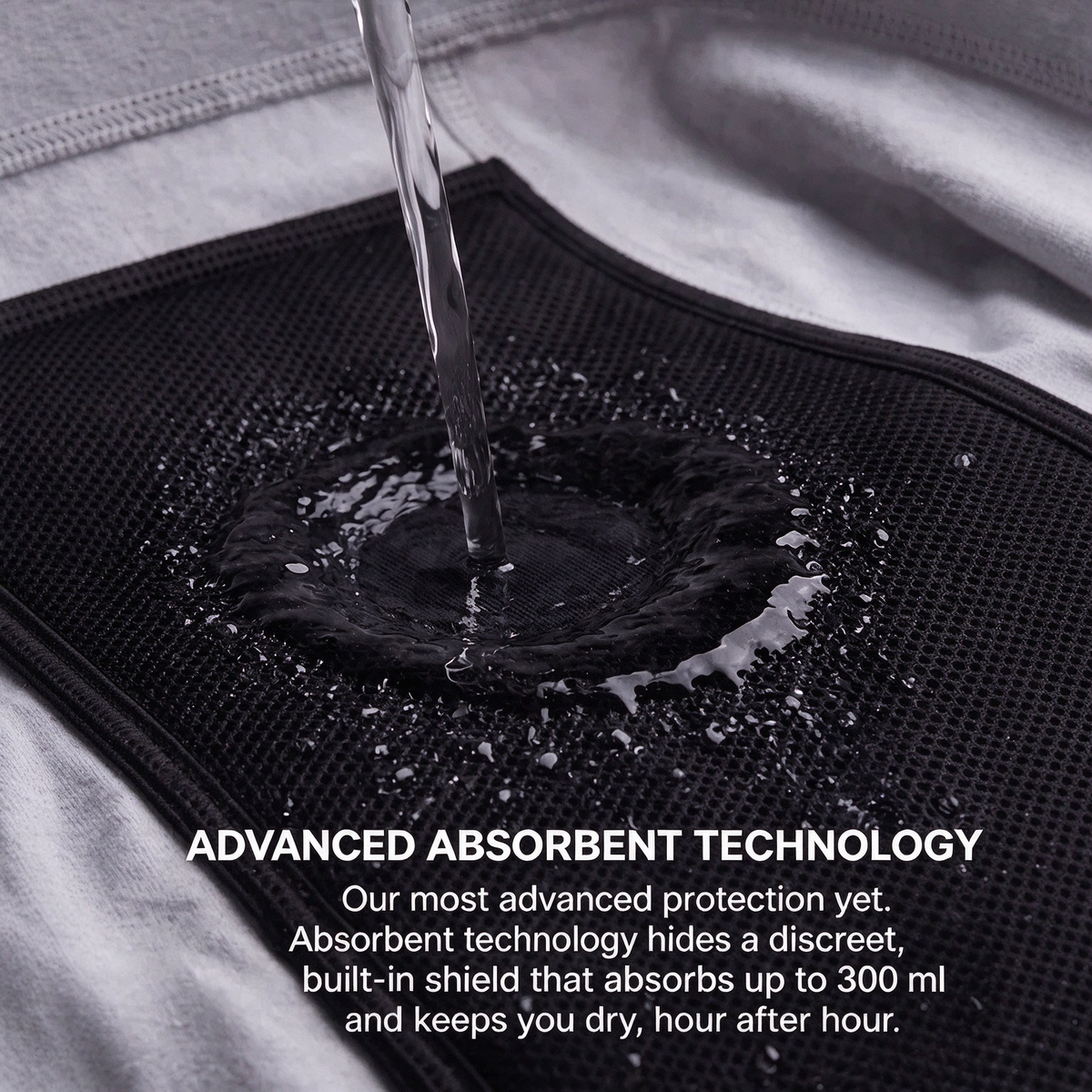Men’s Ultra Absorbent Washable Incontinence Boxer
