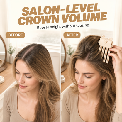 Wireless Heated Root Styler for Instant Hair Volume