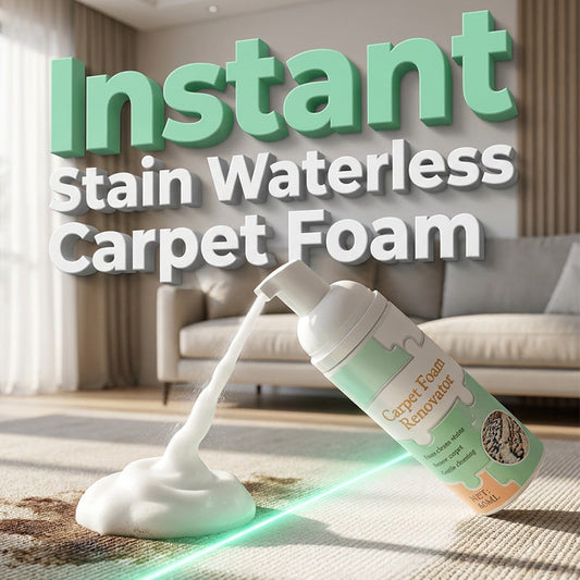 No-Rinse Carpet & Upholstery Stain Remover with Towel