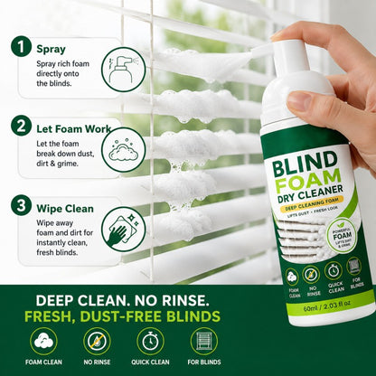 Foam Dry Cleaner for Blinds