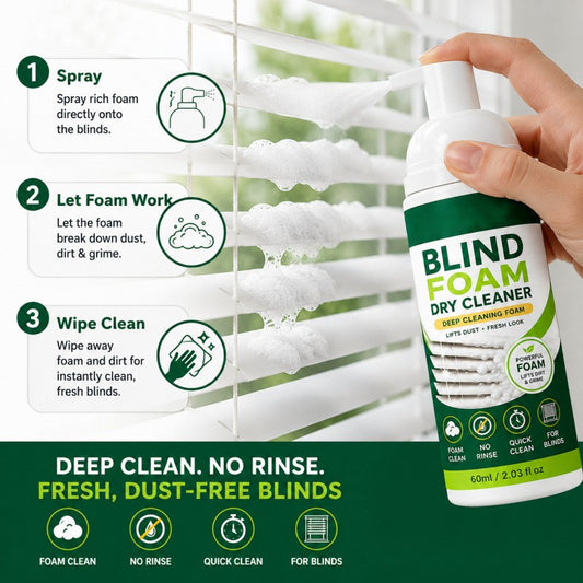 Foam Dry Cleaner for Blinds