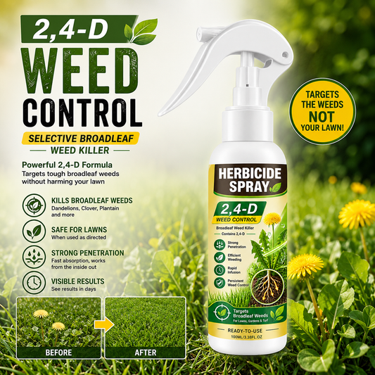 2,4-D Selective Lawn Weed Killer
