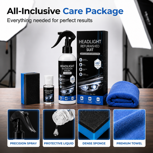 🚗Headlight Crystal Restorer-Car Protection in a Day Kit