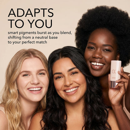 CC Serum + Solid SPF 30 Sunscreen Brush