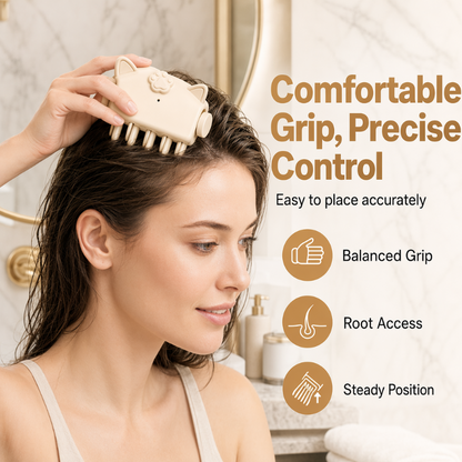 Wireless Heated Root Styler for Instant Hair Volume