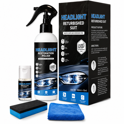 🚗Headlight Crystal Restorer-Car Protection in a Day Kit