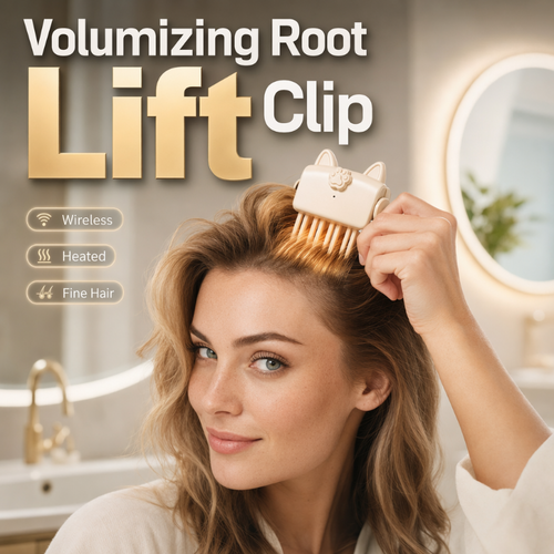 Wireless Heated Root Styler for Instant Hair Volume
