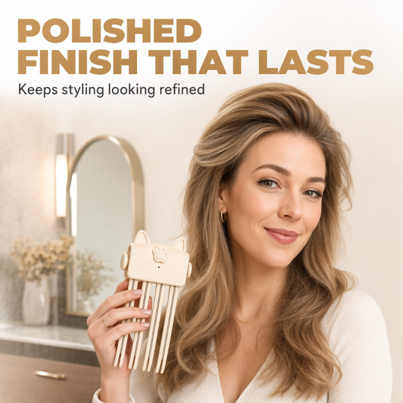 Wireless Heated Root Styler for Instant Hair Volume