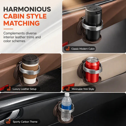 Foldable Car Door Cup Holder